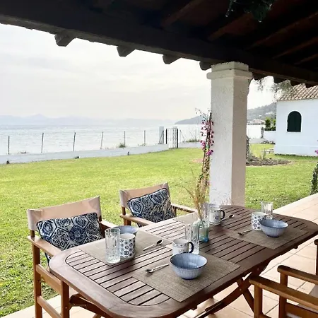 Вилла Beachfront With Garden - Valentine Corfu