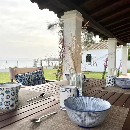 Villa Beachfront With Garden - Valentine Corfu Mesongí